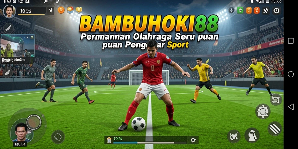 Tampilan gameplay BAMBUHOKI88 yang mendebarkan dan penuh aksi.