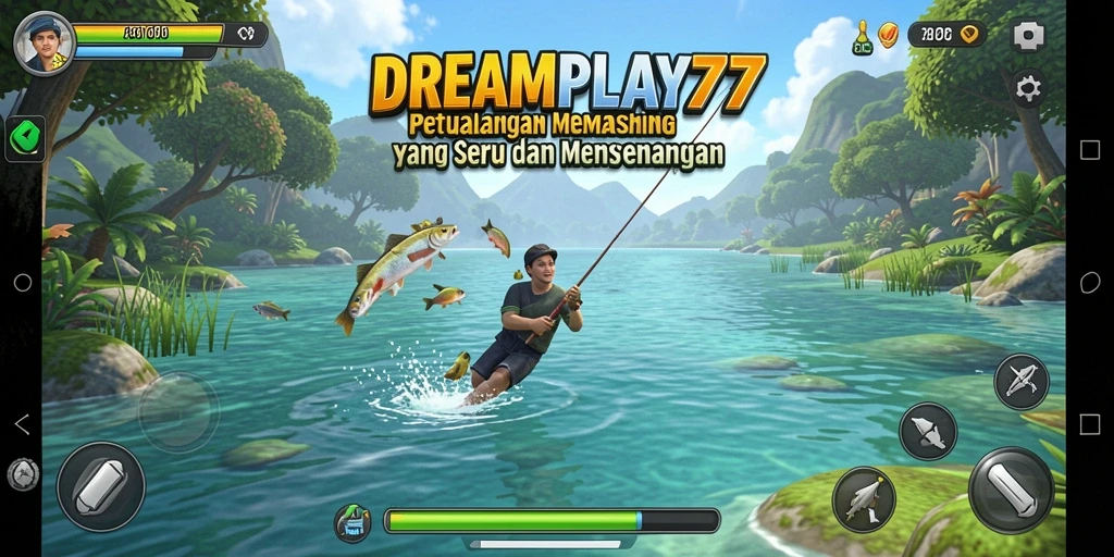 Tangkapan ikan terbesar dalam DREAMPLAY77 dengan grafis menawan.