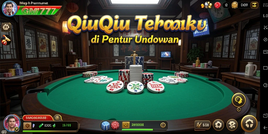 Tangkapan layar gameplay GM777 yang mendebarkan saat bermain QiuQiu.