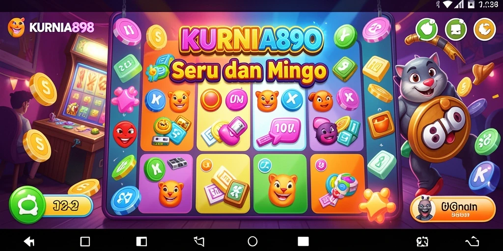 Tampilan antarmuka permainan Bingo KURNIA898 yang menarik dan interaktif.
