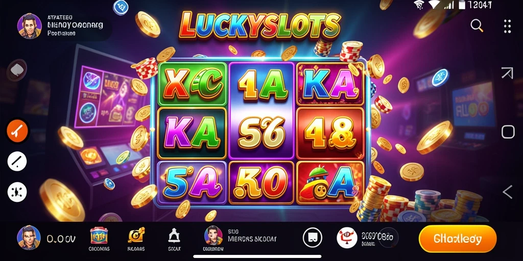 Tampilan gameplay yang menarik dan strategis di LUCKYSLOTS.