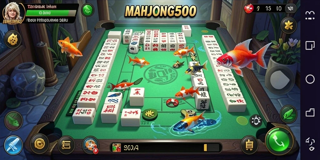 Gameplay seru dari MAHJONG500 dengan grafis memukau dan efek suara alami.