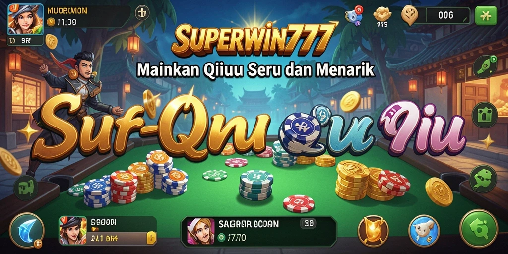 Tampilan gameplay QiuQiu yang menarik dan interaktif di SUPERWIN777.